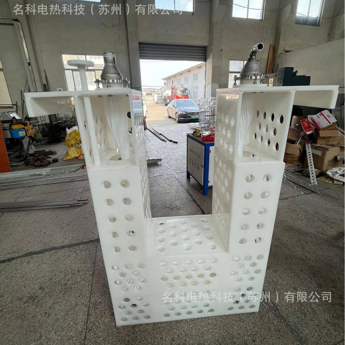 厂家直销四氟换热器电镀槽加热冷却氟塑料换热器四氟管加热板式换