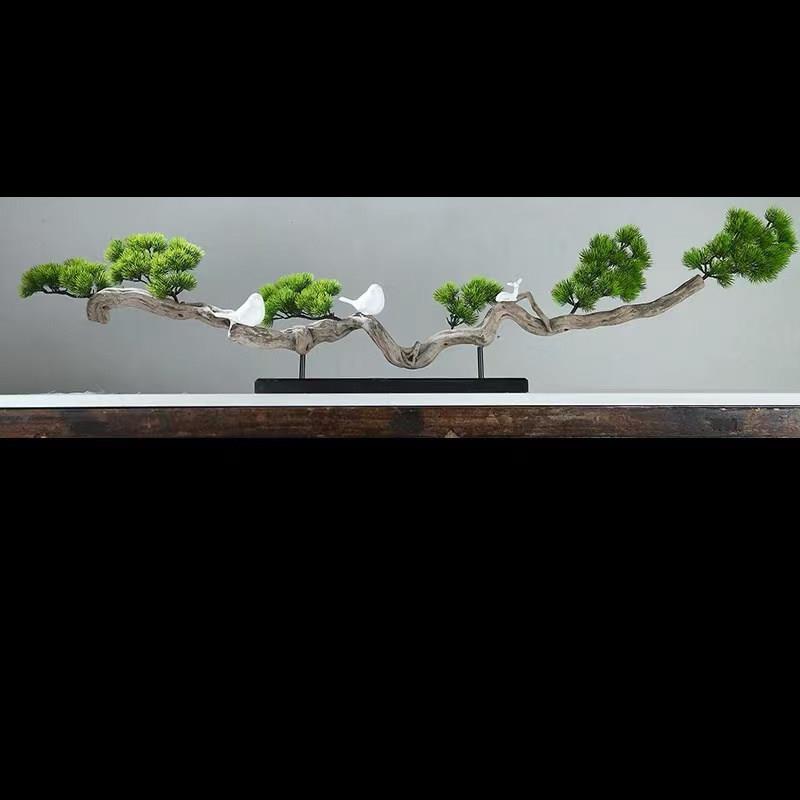 风化木摆件装饰品根雕底座木天然树根背景墙洞橱窗柜展台饰品摆设