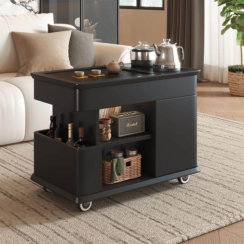 可移动茶几泡茶一体客厅家用阳台小茶桌茶台茶水柜沙发边几侧边柜