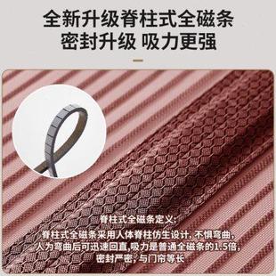 高档别墅农村家用客厅夏天纱门纱窗磁性 大门专用防蚊门帘2024新款