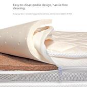 松布王国官方正宗婴儿床垫天然椰子棕榈新生儿童拼接床床垫乳胶床