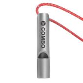 纯钛求生口哨轻便携户外求救生哨子野营装 备挂绳钛哨芯坚固耐用哨