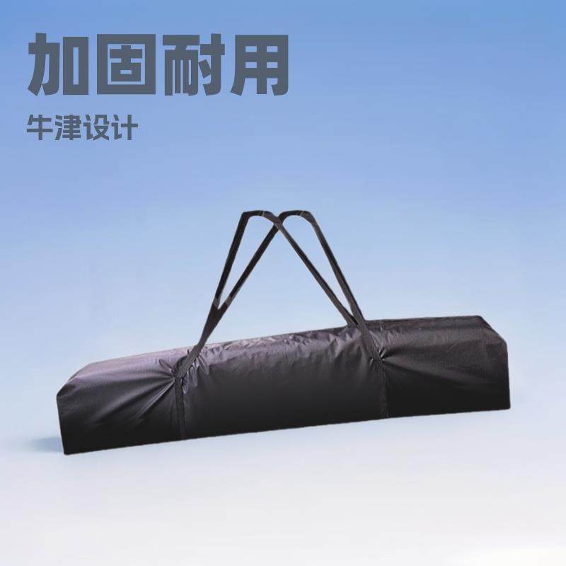 拖轮带牛津布拉链袋带轮子帐篷袋子定造防雨防晒加固广告伸缩
