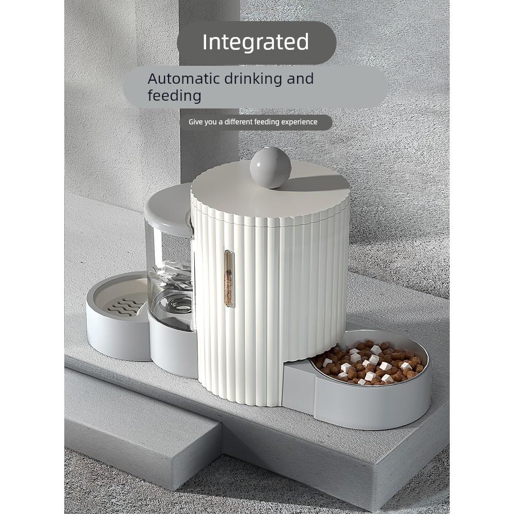 霍曼宠物猫咪自动喂食器猫粮饮水投食机猫碗食盆水碗饭碗狗碗喝水