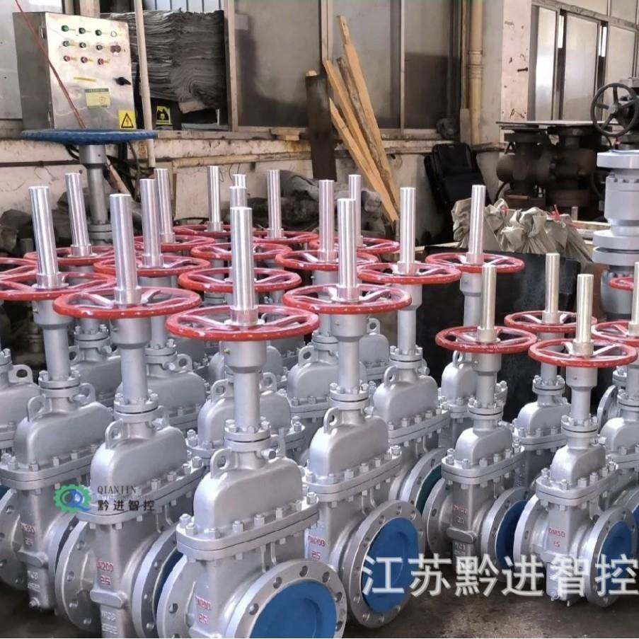 ExdIIBT4防爆型Z94Y-100CDN500高压电动闸阀10Mpa执行机构80