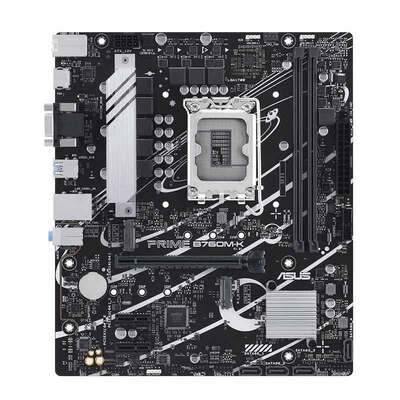 华硕PRIME B760M-K D5台式机电脑主板适用12/13代CPU 12400/13400