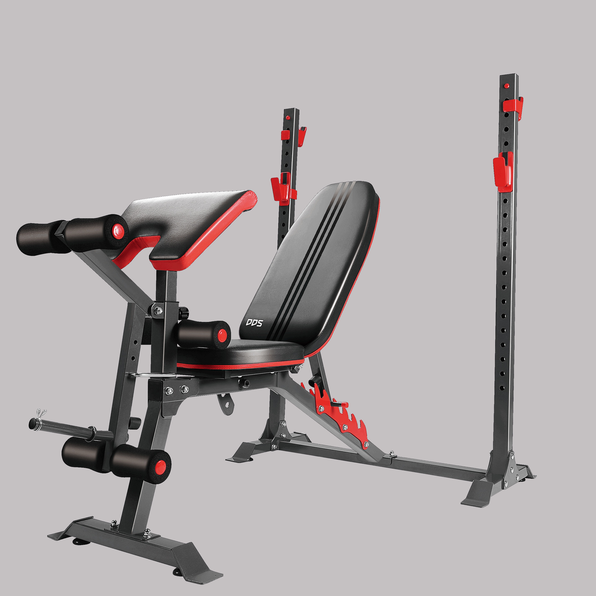 多德士哑铃凳家用多功能仰卧起坐板健身椅男士专业杠铃卧推凳