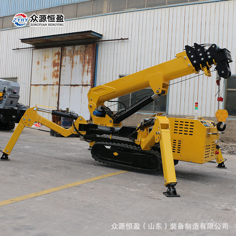 伸缩臂吊船用履带式吊机 液压伸缩臂360度旋转折叠式折臂吊车,搬运/仓储/物流设备,起重机/吊车/吊机,淘宝优惠券,粉丝福利购,淘宝优惠卷