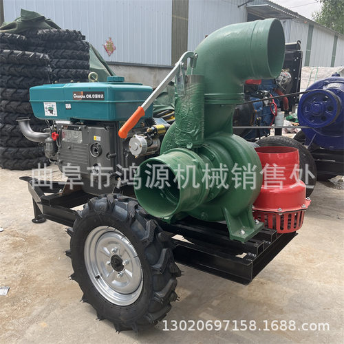 工程施工防汛排涝抽水泵 大面积浇地灌溉抽水机