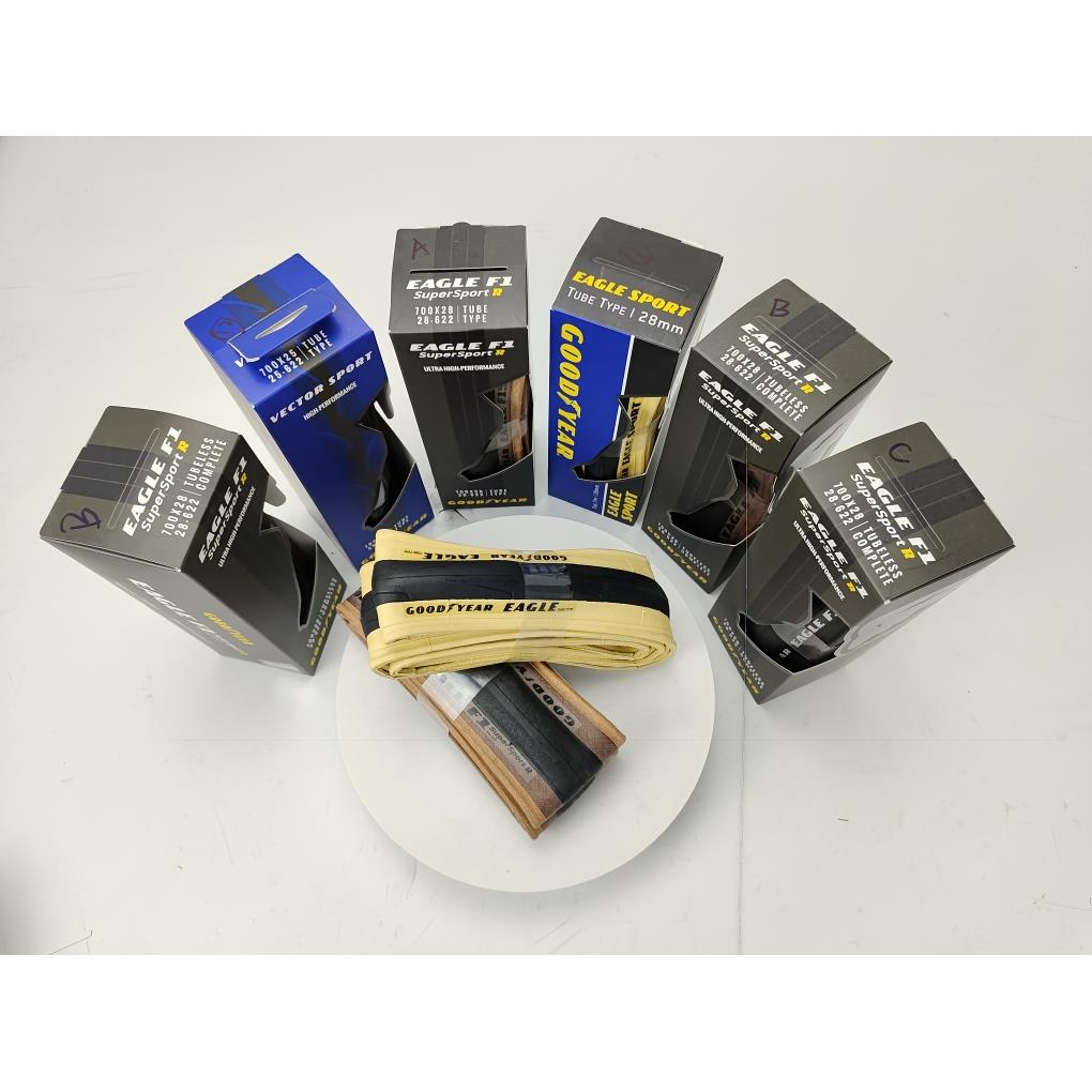 固特异Goodyear Eagle F1R公路自行车开口真空外胎超轻防刺折叠胎