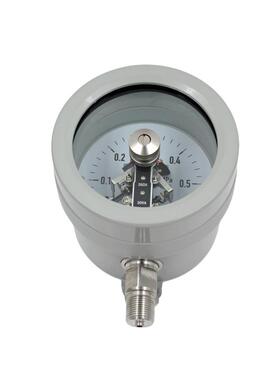 表盘100MM径向带边耐震 防爆电接点压力表 电气设备ExdIIBT6/CT6