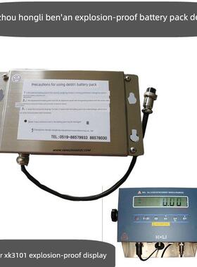 常州宏力本安型防爆电子秤XK3101原装充电器电源DE001防爆电池组