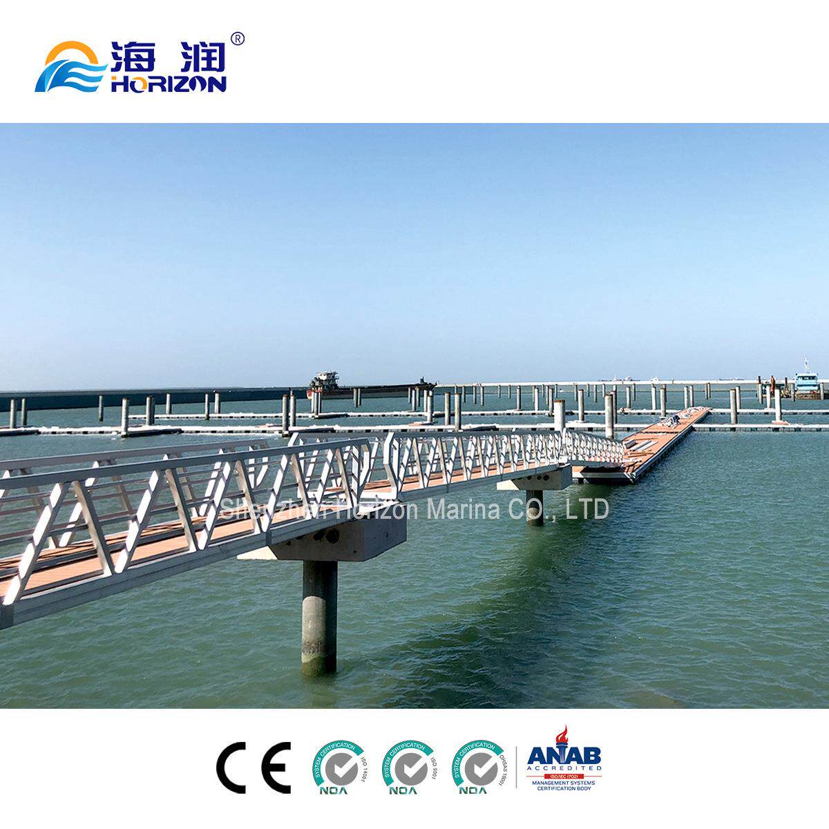 海润水上浮码头水上码头连桥接移人动浮台桥景区行栈道引水上廊桥