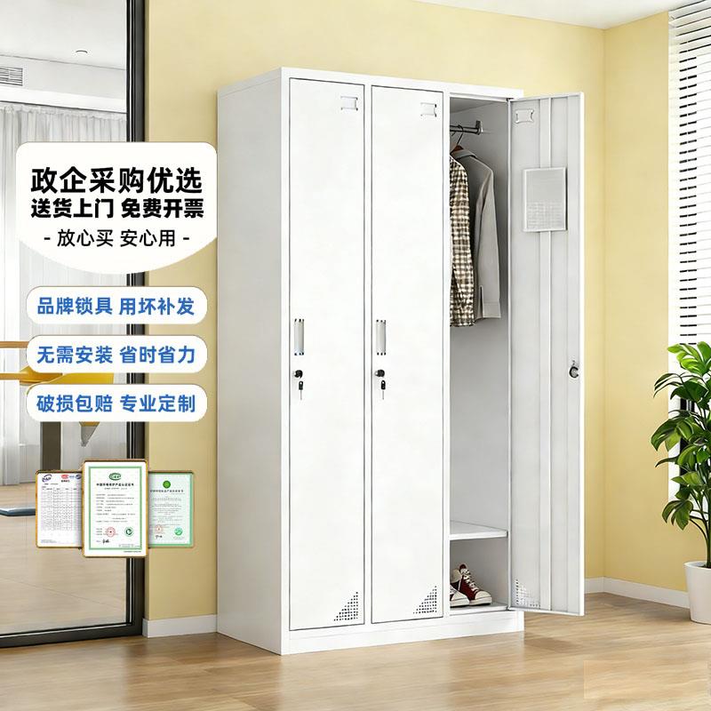 钢制办公室文件柜储物柜财务档案柜凭证柜健身房更衣柜家用换衣柜