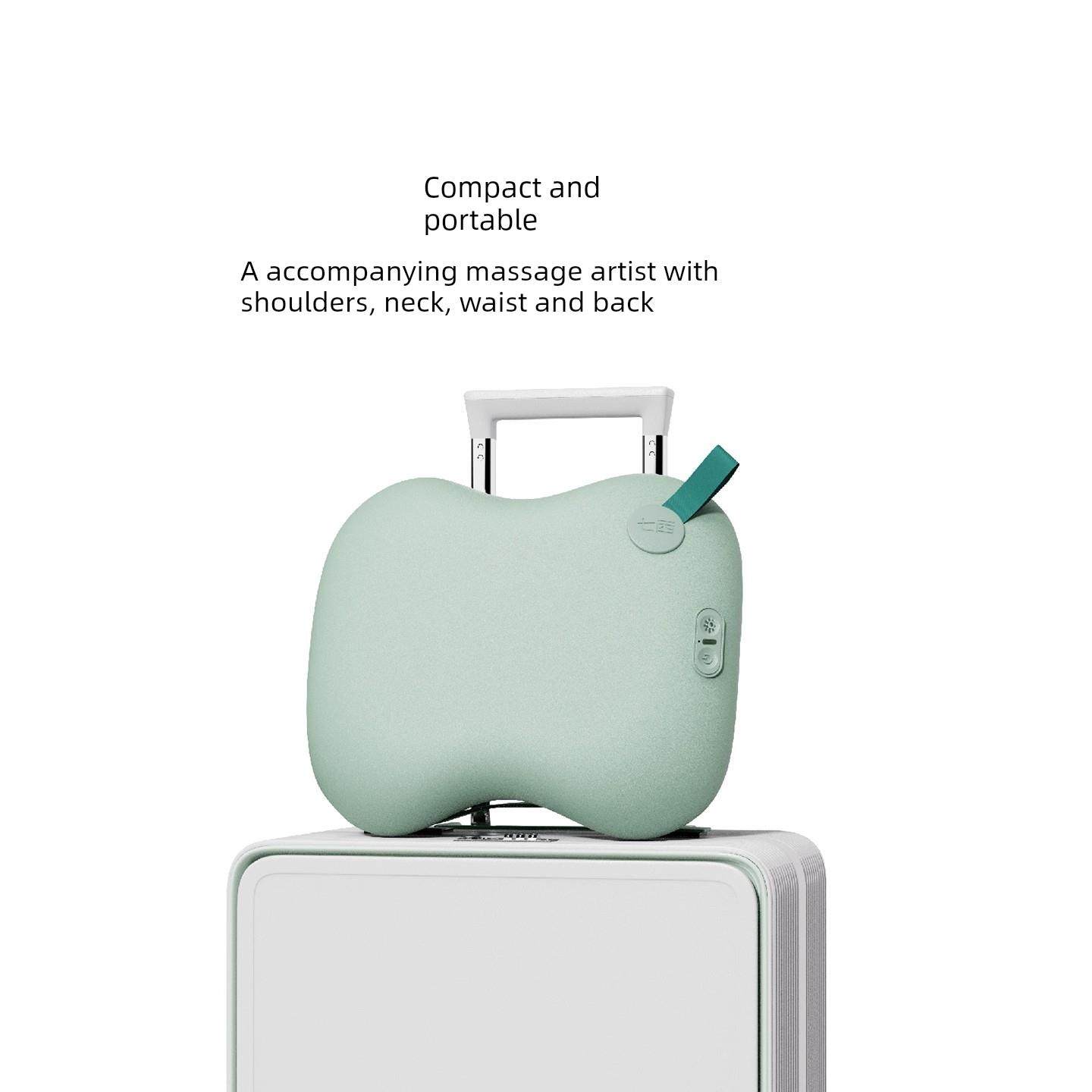 7C/七喜腰部按摩器颈椎腰背部腰部按摩器按摩枕头揉捏救济家