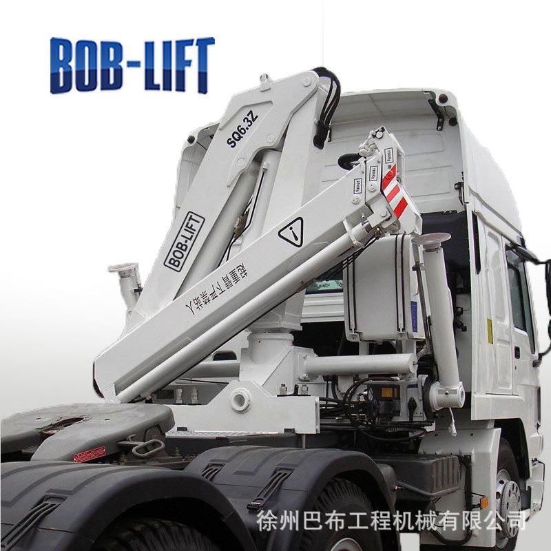 巴布工厂价6.吨移动式汽车折臂起重机卡车吊机液压式随车吊机