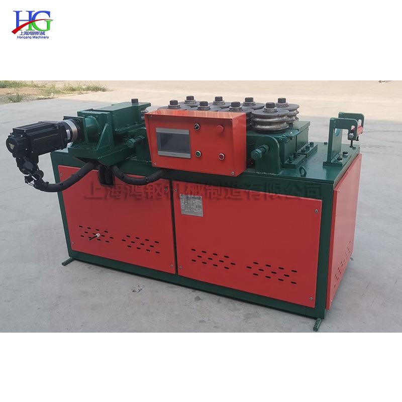 圆管方管九轮弯弧机液压数控自动弯管机电脑数控大直径盘管机