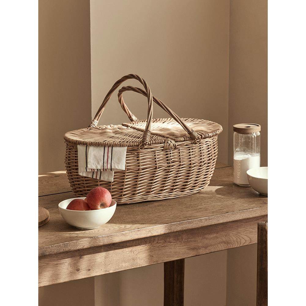 收纳篮柳编藤编织手提野餐篮子采摘水果蔬菜篮收纳筐购物篮竹篮,收纳整理,其他收纳篮,淘宝优惠券,粉丝福利购,淘宝优惠卷