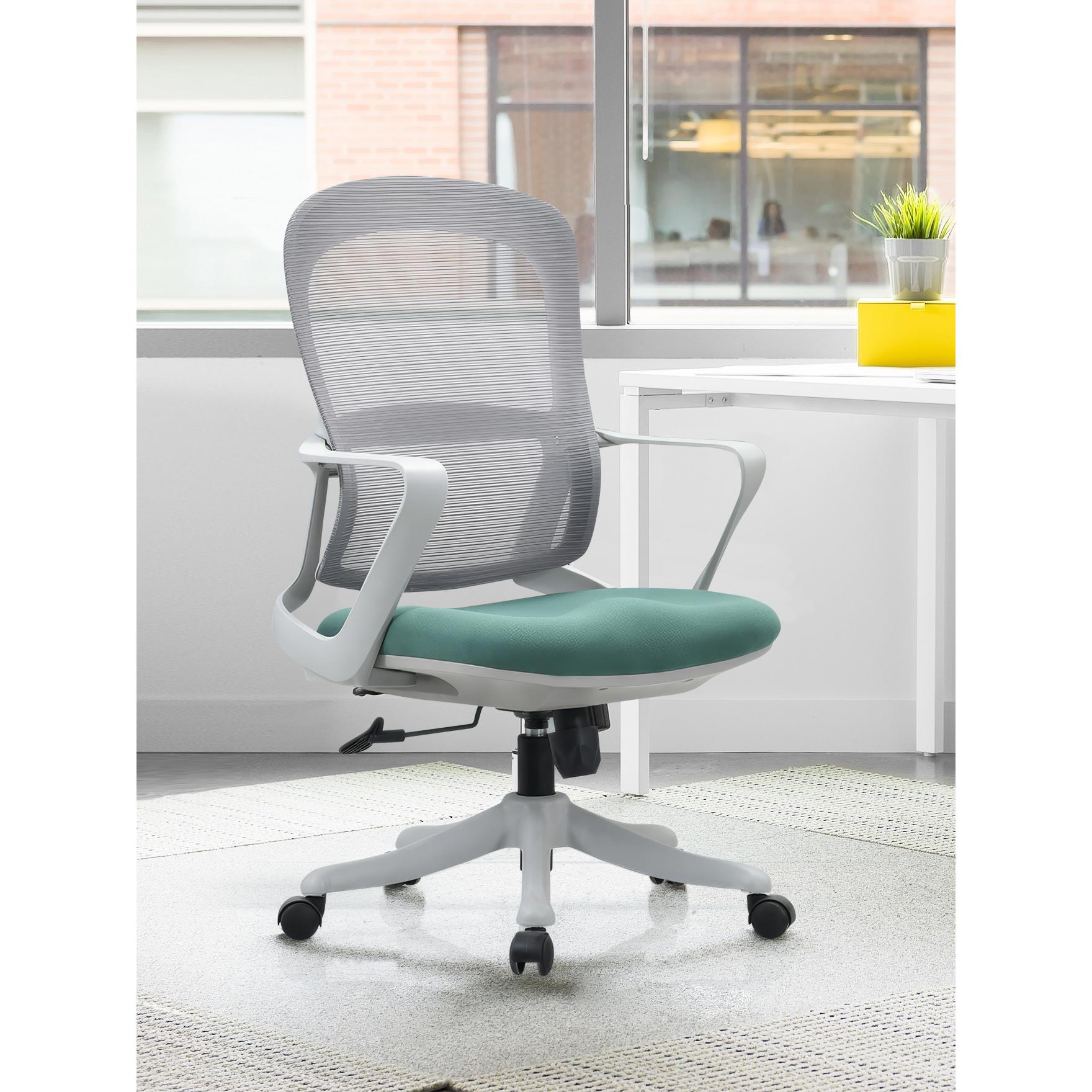 办公椅电脑椅家用教工椅学生宿舍自习椅靠背椅可升降转椅