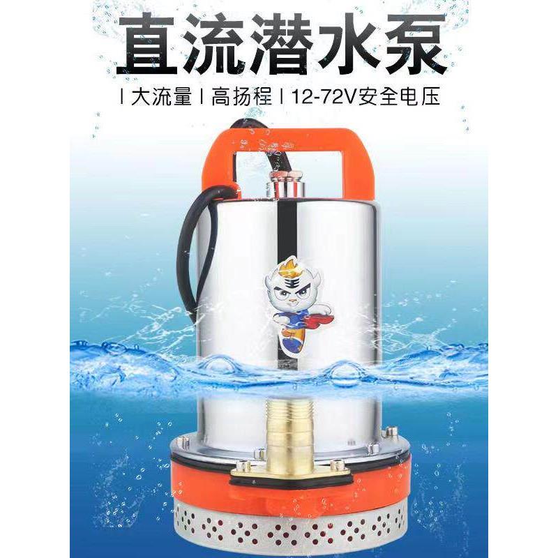电池泵微型直流潜水泵直流水泵家用太阳能水泵农业水泵船用水泵浇