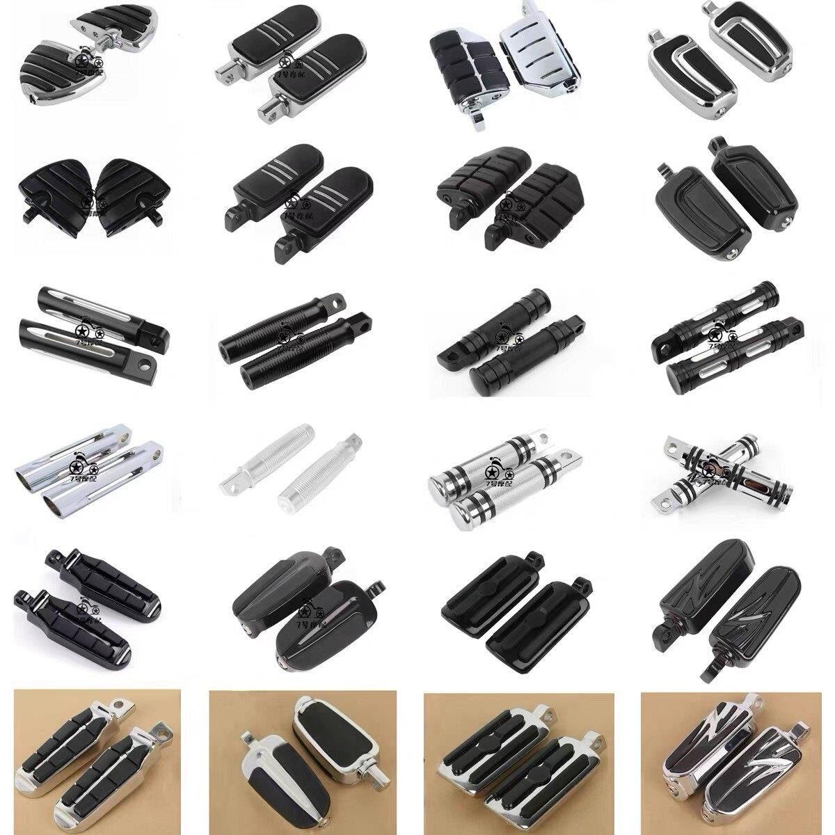 适用摩托车建设香帅650 XS650N国产883改装前脚踏板 后脚蹬脚踩板