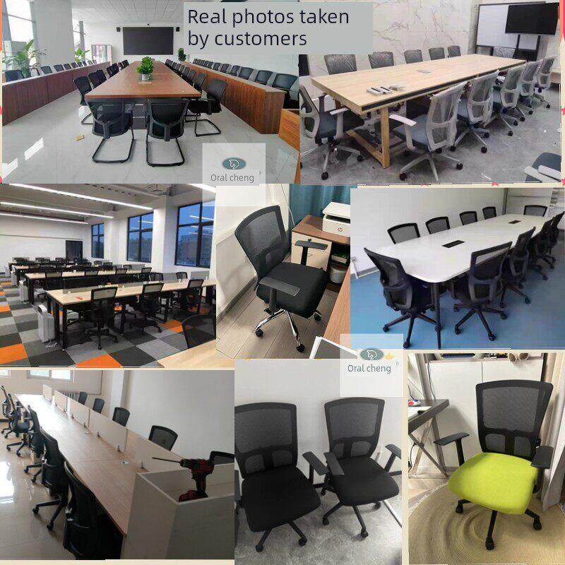 西昊电脑椅家用升降职员办公人体工学转椅久坐网布会议室座椅员工