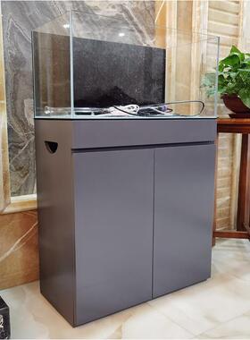 米熊超白鱼缸彷ADA柜子 实木底柜底座鱼缸架子鱼缸底柜地柜定做