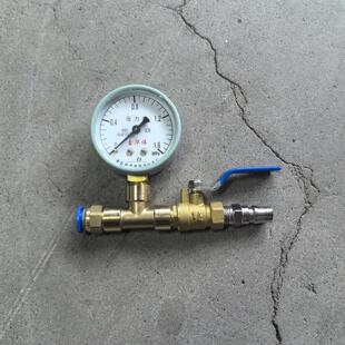 气动压力测试表打压表压力表水压表气压表地暖管试压表测压表仪表