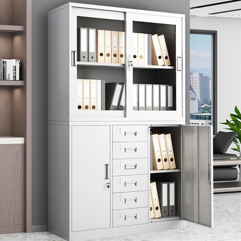 加厚铁皮柜办公室财务室资料柜矮柜储物柜带锁抽屉柜办公柜子 宽,商业/办公家具,文件柜,淘宝优惠券,粉丝福利购,淘宝优惠卷