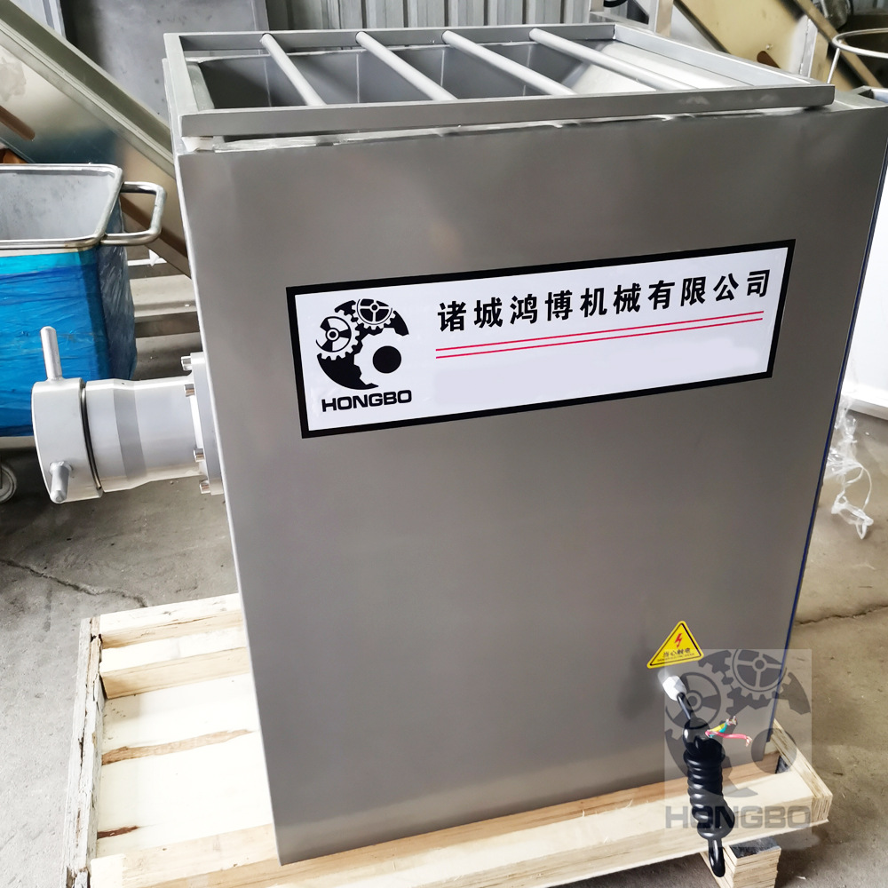 牛骨强劲绞肉机 骨头粉碎设备 骨汤原料大型商用绞切机