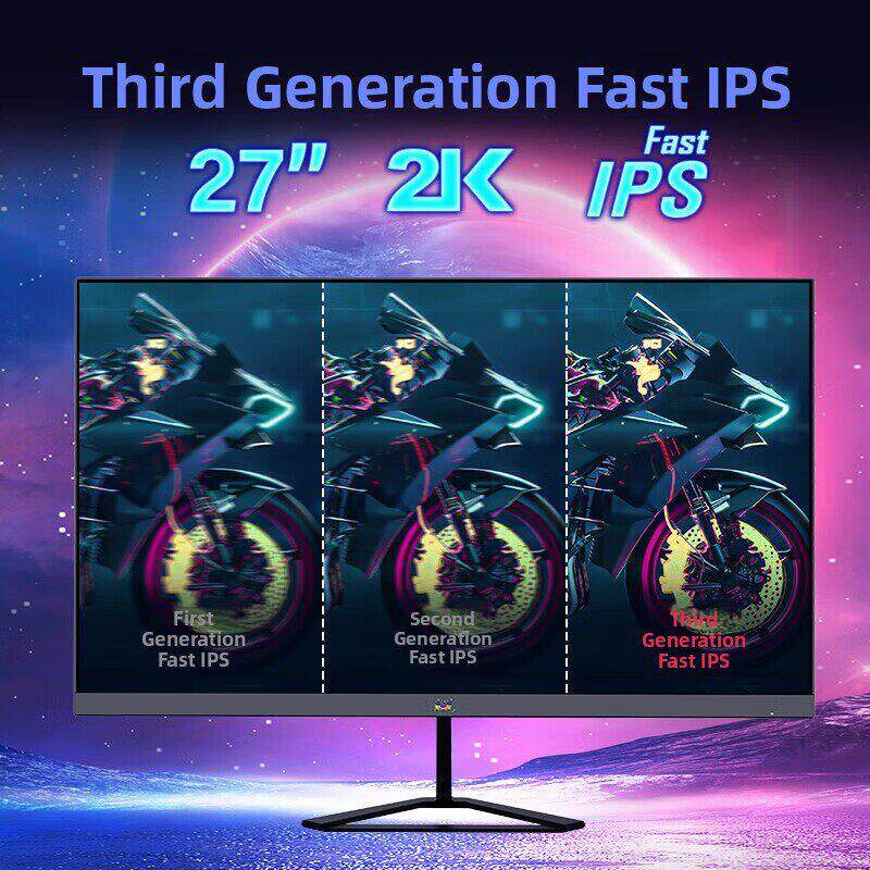 Viewsonic 27英寸2K185Hz电子竞技游戏显示器全血电子竞技小金刚V