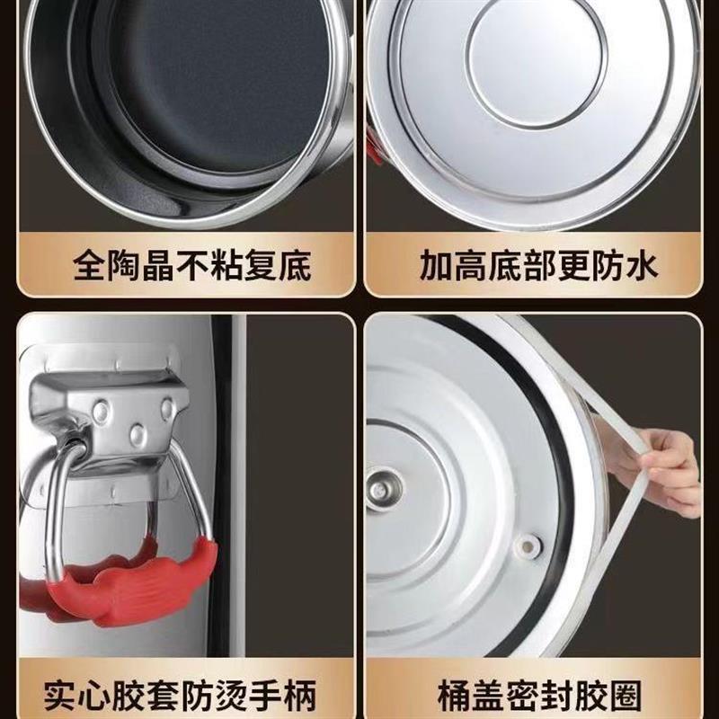 商用麻辣烫炉多功能电热煮面桶台式平底烫菜煮饺子冒菜桶烫粉厂家