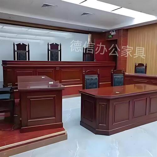 现货会议桌开会桌简约现代长条桌实木皮公司培训桌会议室桌椅组合