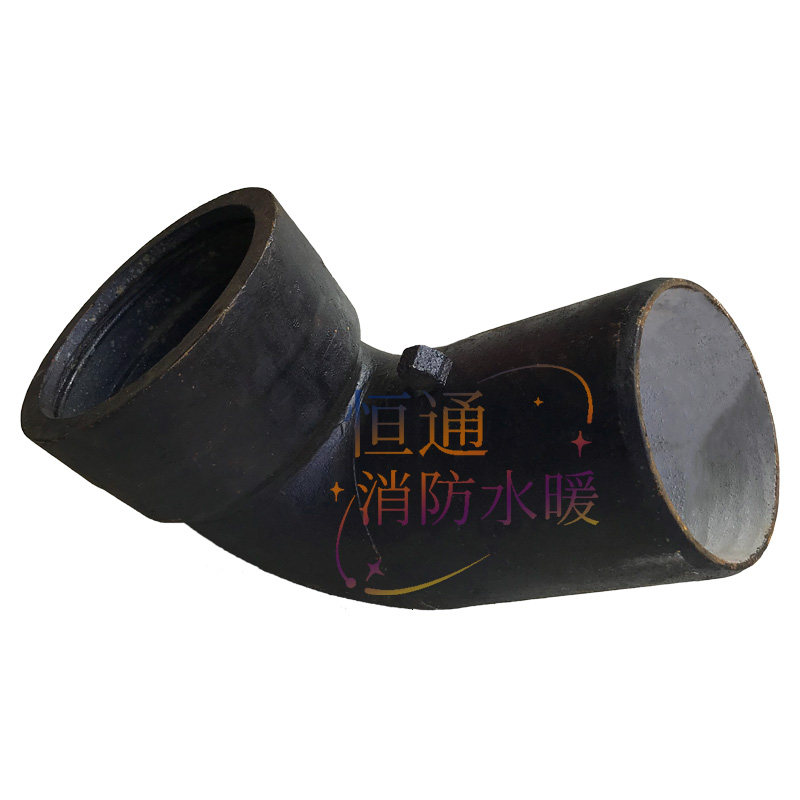 自来供水管道抢修配件球墨铸铁双承90弯头给排水消防管网管件