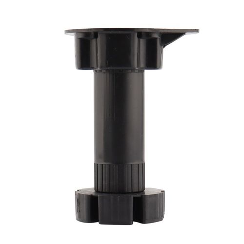 橱柜脚可调节脚厨房地p腿塑料脚地脚厨柜柜脚底部下挡板调整支撑