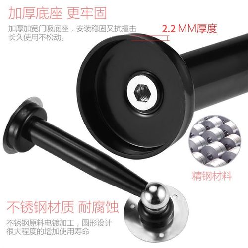 加长门吸免打孔卫生间强磁吸门器不锈I钢门阻墙吸门档防撞门碰