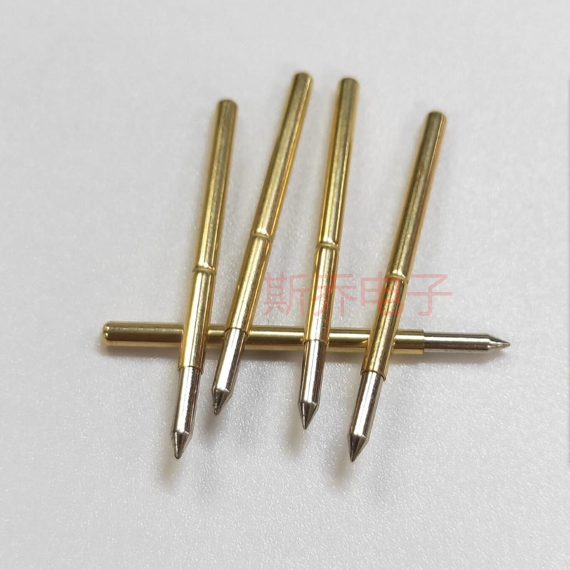P125-B探针测试针2.0mum尖头探针直上尖头表笔针头2.0探针顶针包