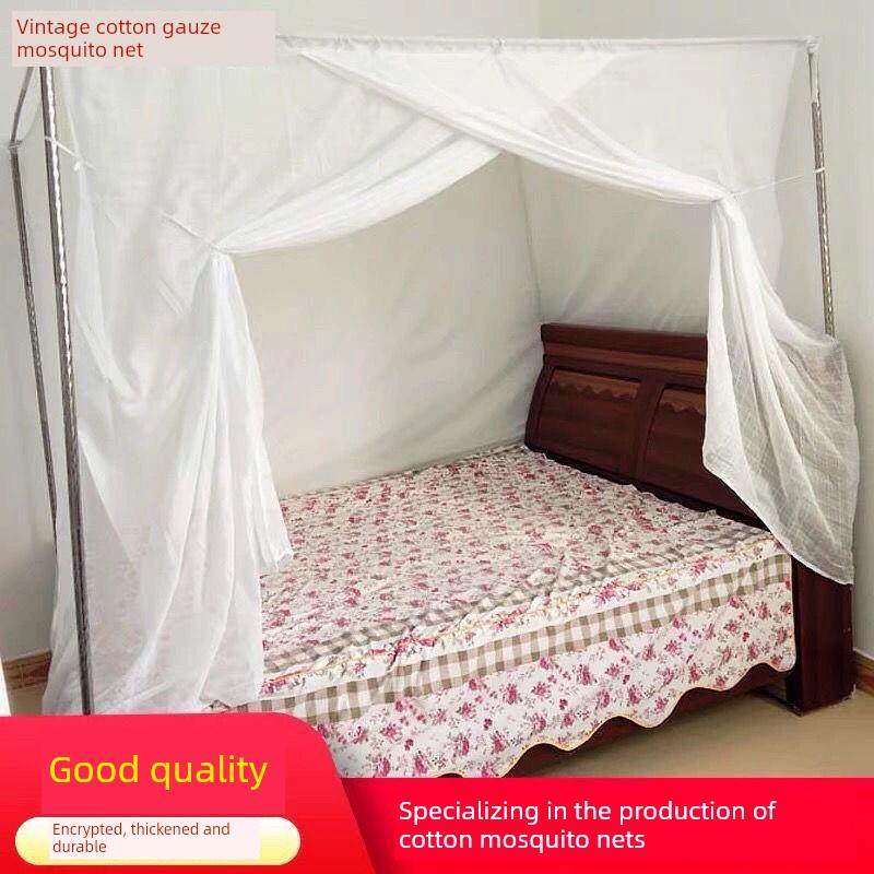 109老式传统双线家用棉纱网打绳加粗专用防尘顶单门宿舍