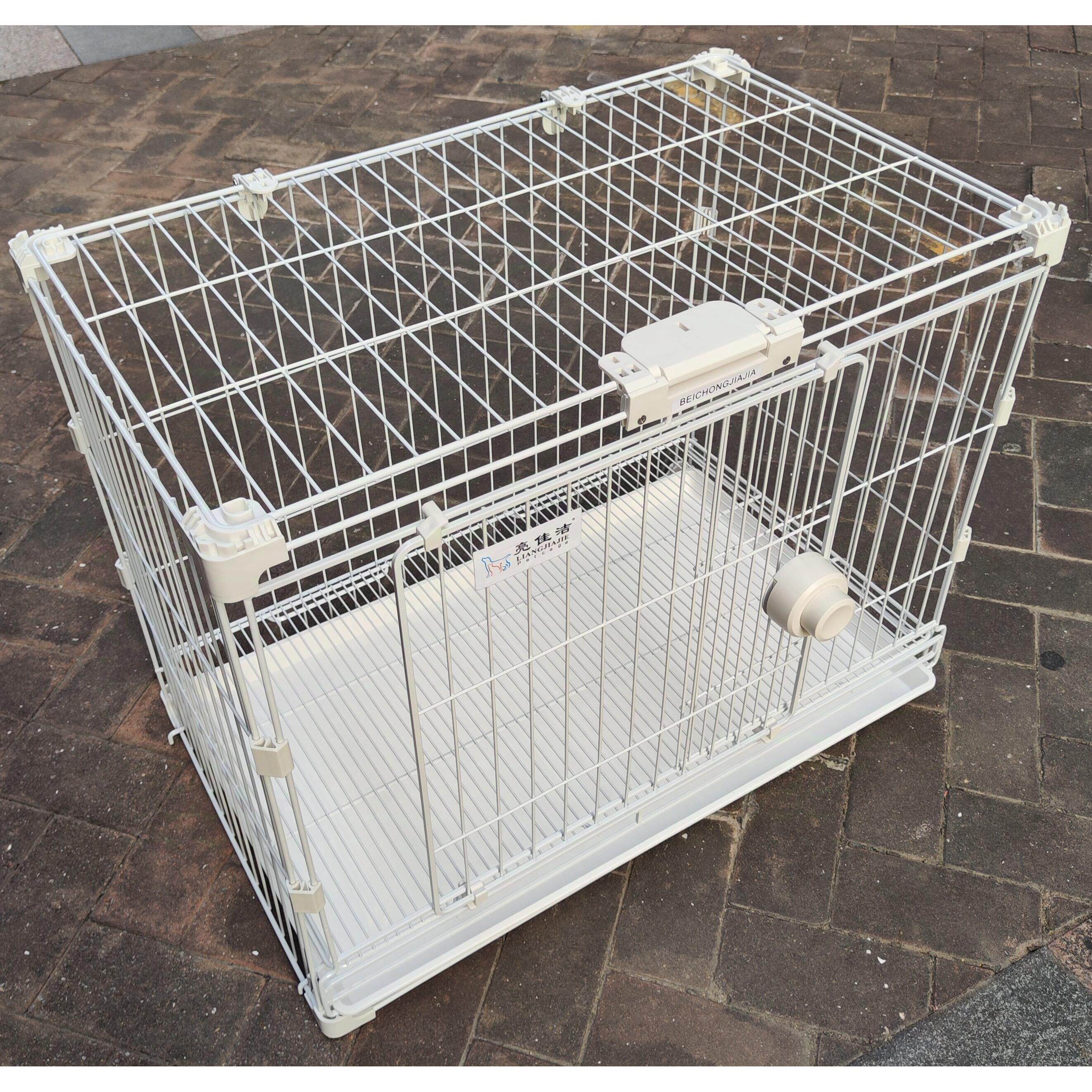 纳米漆圆线 线新款diy狗笼子亮佳洁中小型犬多功能多层宠物笼具加