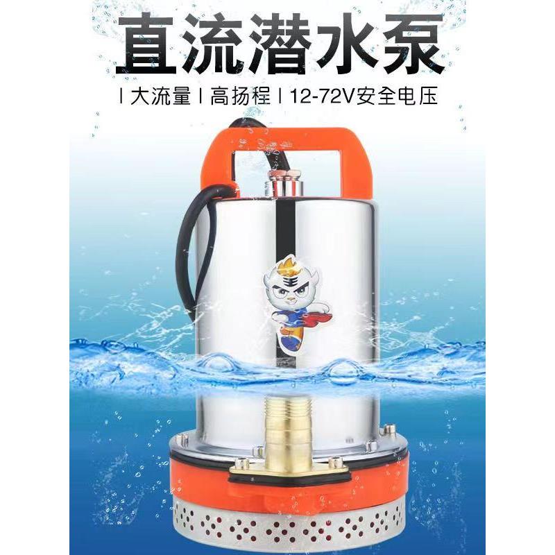 电池泵微型直流潜水泵直流水泵家用太阳能水泵农业水泵船用水泵浇