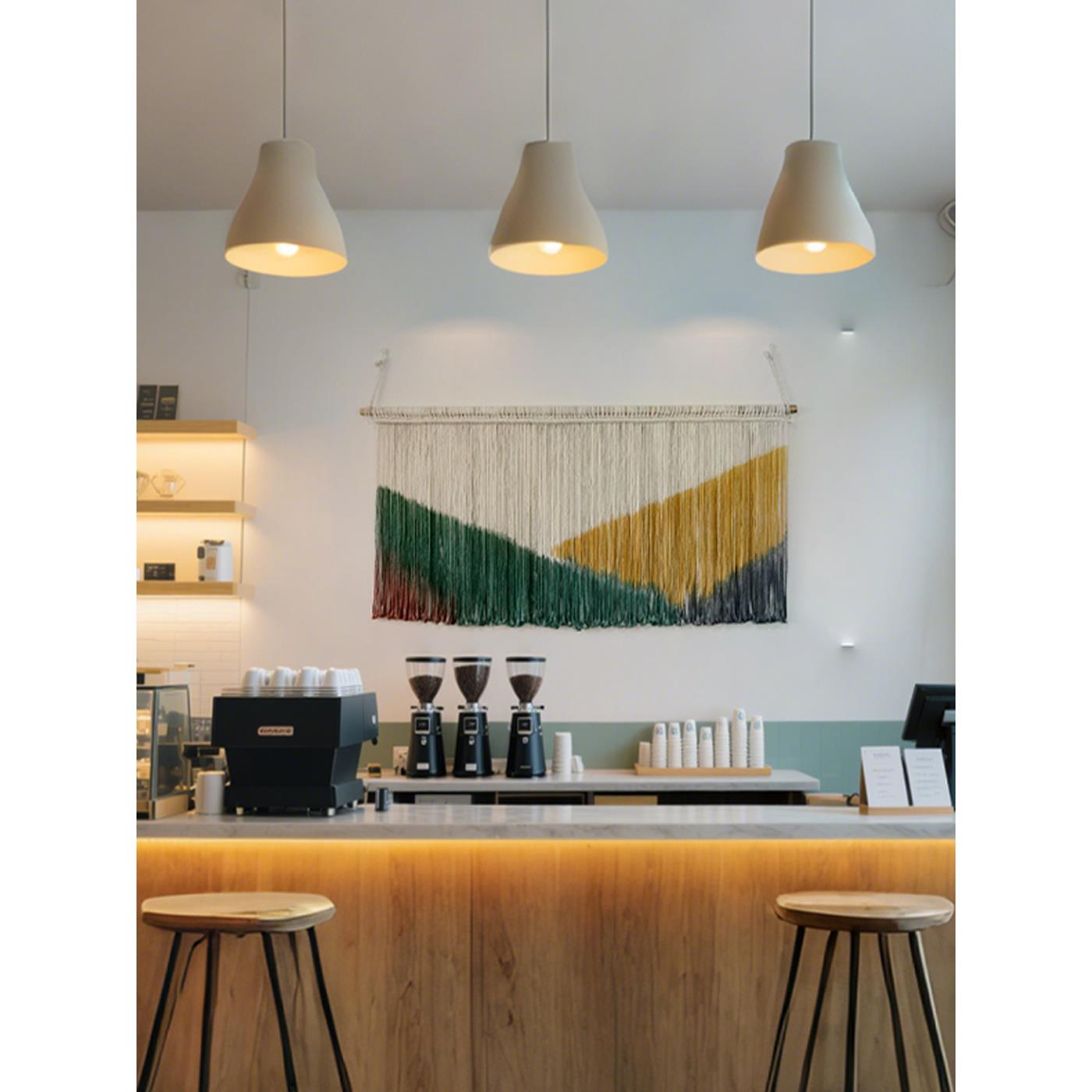 北欧风波西米亚手工编织染色挂毯咖啡厅壁饰民宿艺术壁毯定制挂布