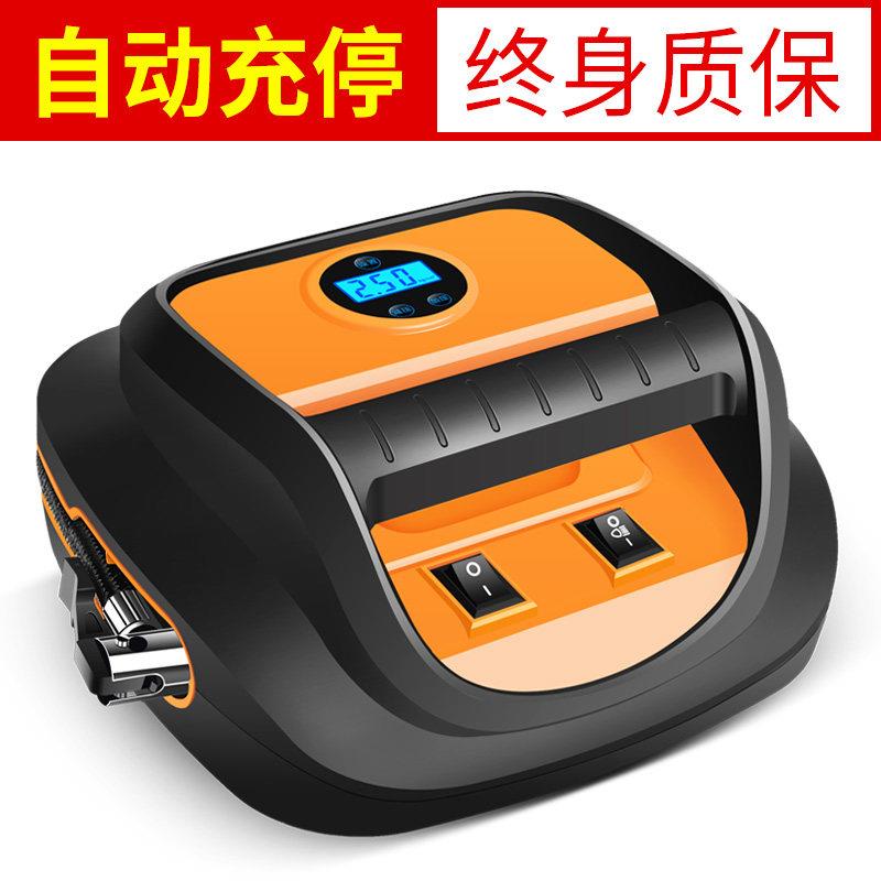 高端实用车载充气泵轿车便携式电动打气泵汽车多功能型轮胎加气筒