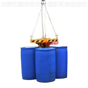 YL4吊车起叉TY4 现货供应T塑Y4 行四桶夹油车桶吊具鹰嘴重器夹具