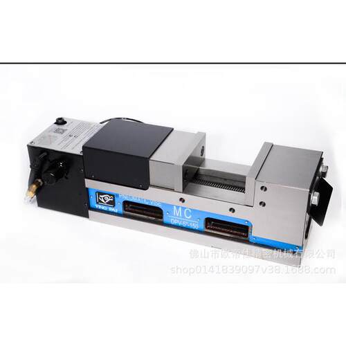 鹰工牌气动倍力虎钳D压PVD-5PV-6快速平口钳DPV-6寸加中心液台钳
