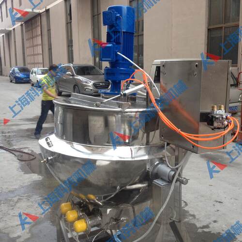 上海科劳DJC热DJCG50-6G可倾式电热炒锅加电加夹层锅厨房炒锅