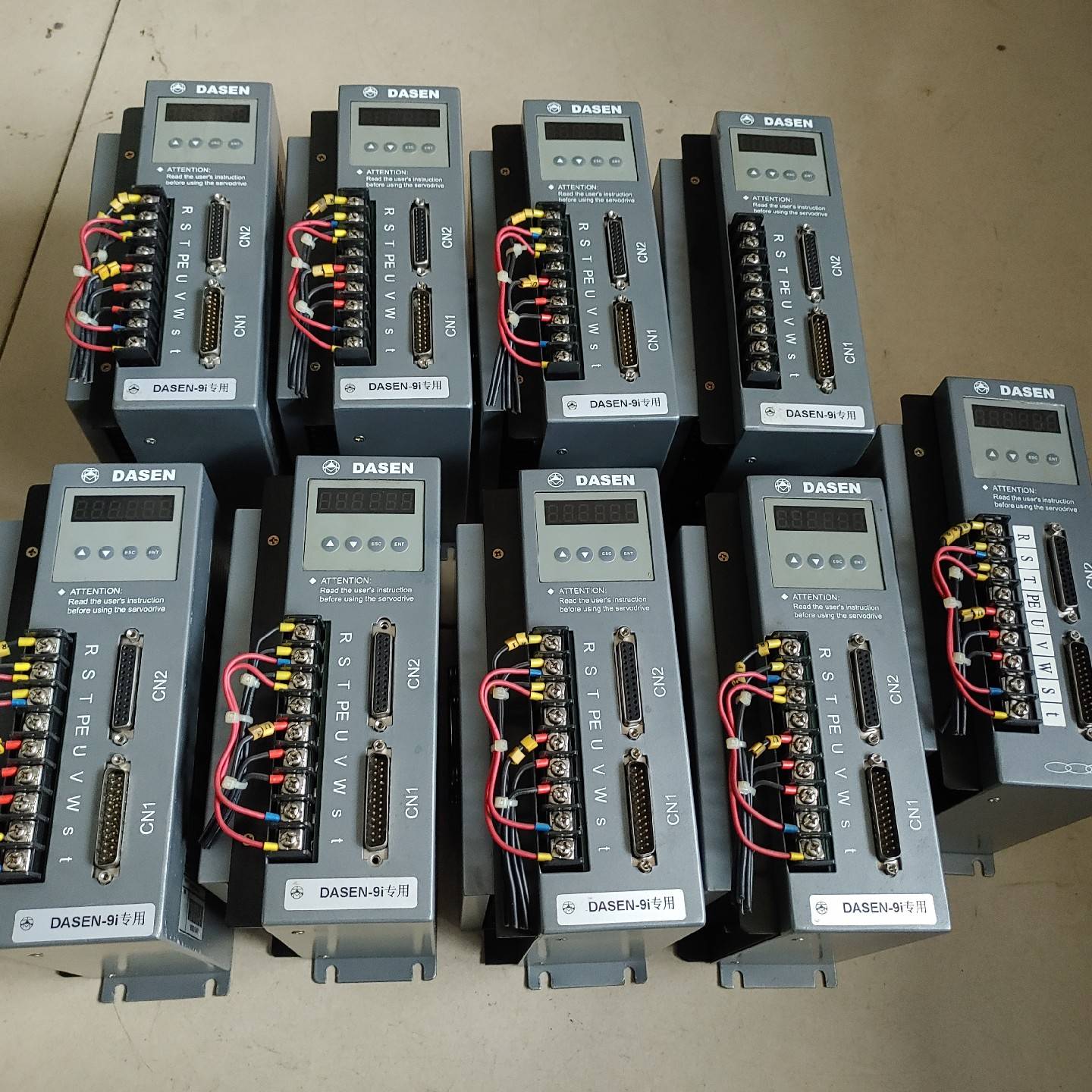 议价驱动器九台DSAS8L-15UMB，实物图拍照，