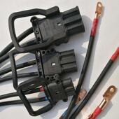 REMA80A160A320A公母插头带线充电插头叉车电池充电器接插件 包邮