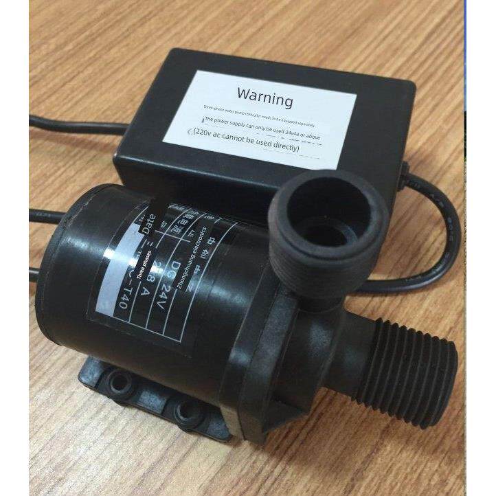 24V高扬程无刷直流冷热水耐高温太阳能燃气电热水器增压循环水泵