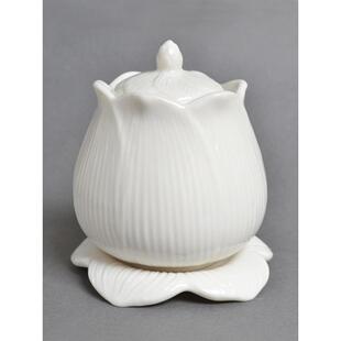 佛前莲花杯、莲花净化水圣水杯、观音进贡杯、茶杯、供养杯、陶瓷