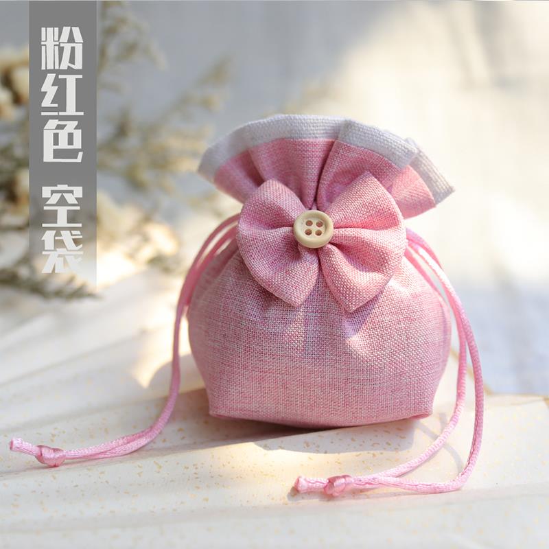 .香包袋香囊空袋子定制端午节diy材料荷包袋锦囊抽绳小布袋收纳袋